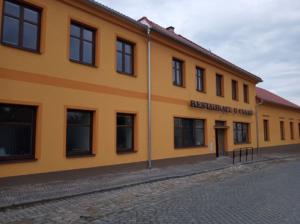 Nově zrekonstruovaná budova restaurace